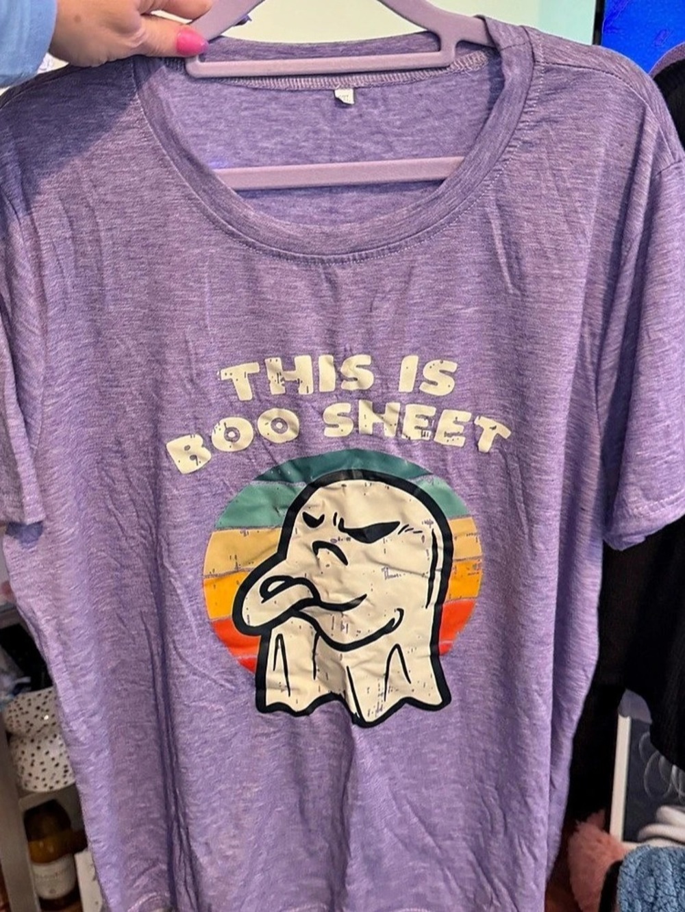 Graphic Tee Purple Size 2XL
